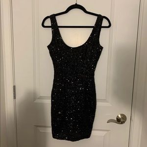 Akita Chicago Black Label Sequin Mini Dress